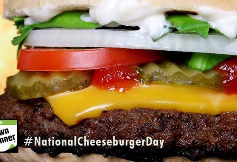 Picture of a cheeseburger