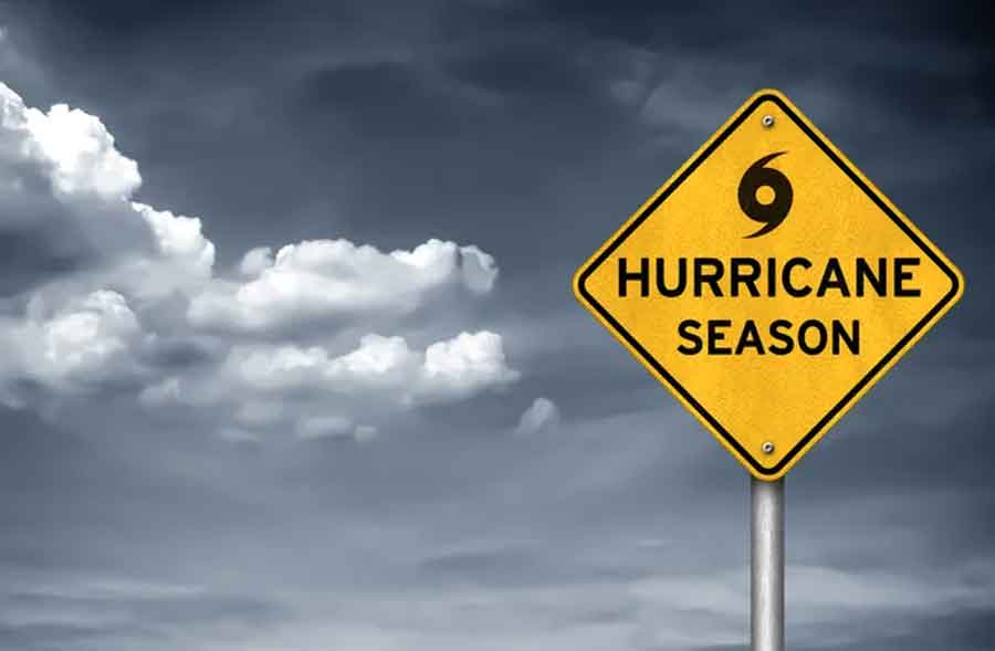 Image of Strong Storms and a Hurricane Season Sign